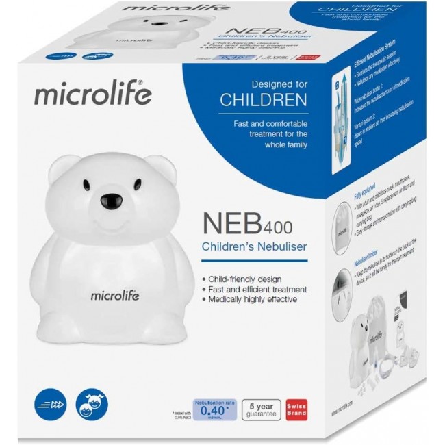 Microlife NEB 400 otroški batni kompresorski inhalator | vsezazdravje.si