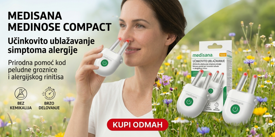 Medisana Medinose Compact uređaj za ublažavanje simptoma alergije
