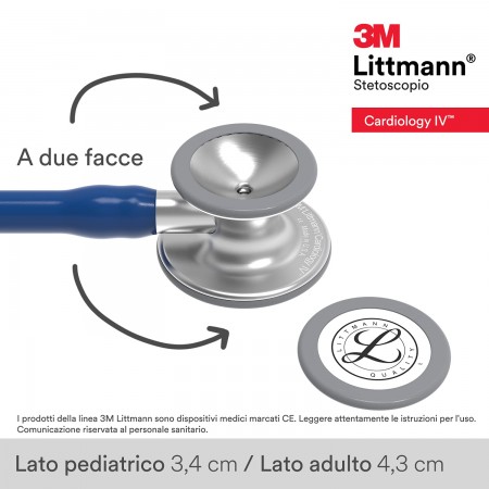 3M™ Littmann® Cardiology IV stetoskop (Temno modra)