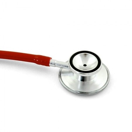 Teqler double head stethoscope (Orange Red)