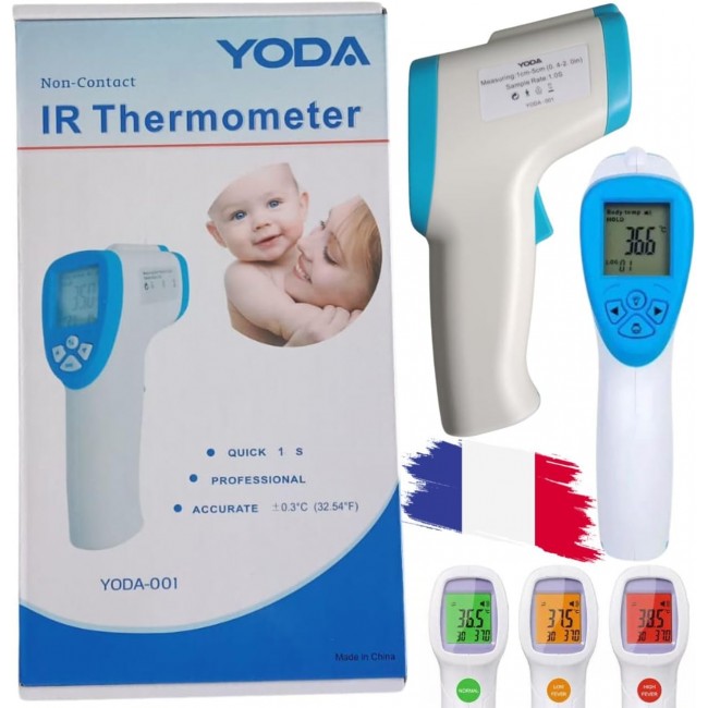 YODA Beskontaktni infracrveni digitalni termometar za čelo | vsezazdravje.si