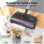 Cordless handheld vacuum cleaner with 360° rotating electric brush | vsezazdravje.si