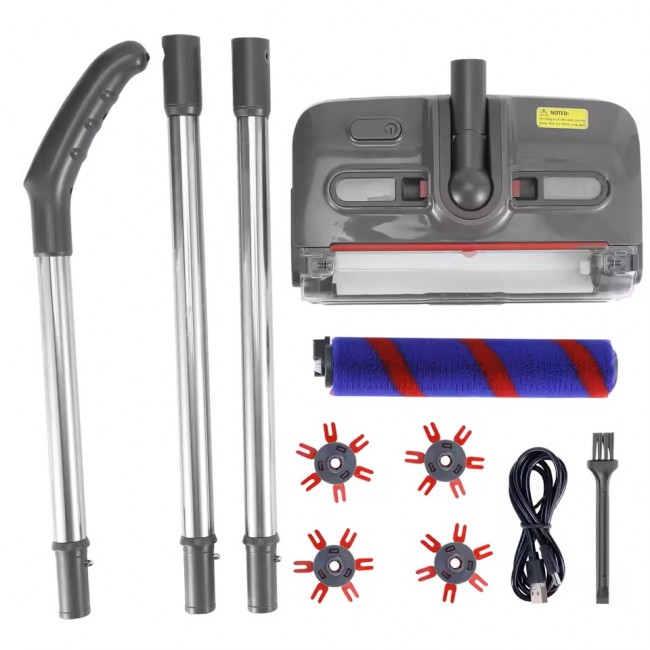 Cordless handheld vacuum cleaner with 360° rotating electric brush | vsezazdravje.si