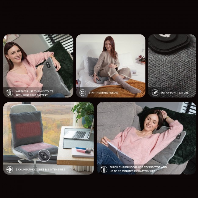 Lanaform grijaći jastuk 2 u 1 Heating Pillow | vsezazdravje.si