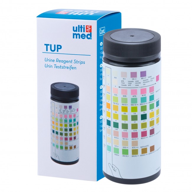 Ultimed TUP10 test trake za urin (test s 10 parametara) | vsezazdravje.si