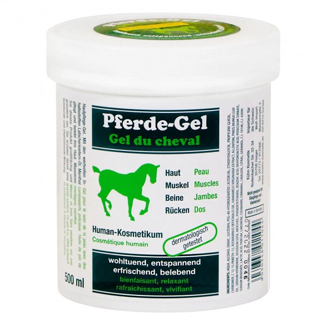 PFERDE-GEL horse gel Kühn Kosmetik 500 ml| vsezazdravje.si