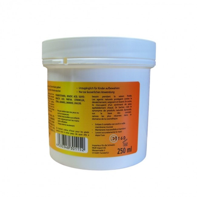 Zimska grelna krema za stopala Fuß-Wintercreme Dr. Sacher's | vsezazdravje.si