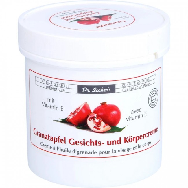 Krema z oljem iz semen granatnega jabolka Dr. Sacher's | vsezazdravje.si
