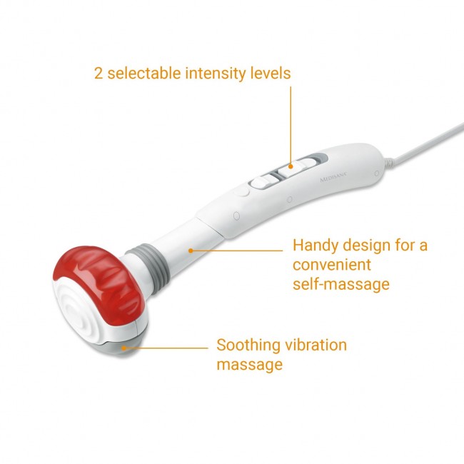 MEDISANA handheld massager with red light function HM 886 | vsezazdravje.si