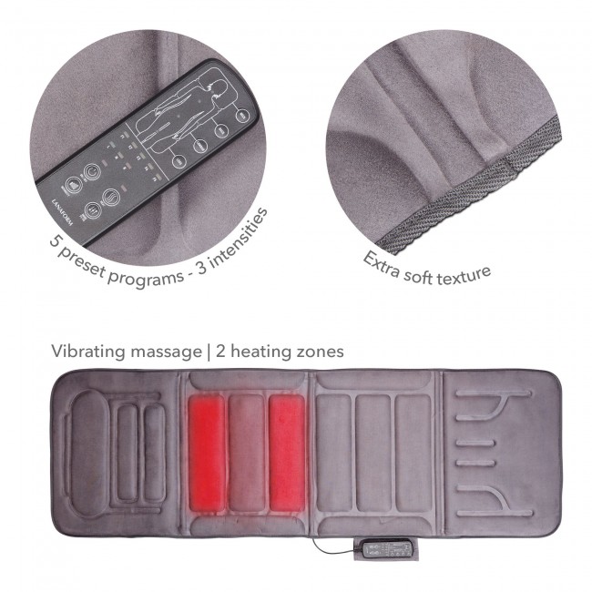 Lanaform masažni madrac Massage Mattress | vsezazdravje.si