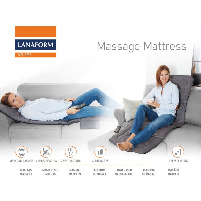 Lanaform masažni madrac Massage Mattress | vsezazdravje.si