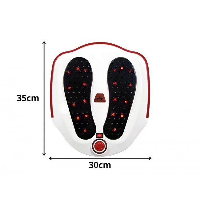 NaturoSana vibrirajući masažer za noge i stopala s infracrvenom toplinom | vsezazdravje.si