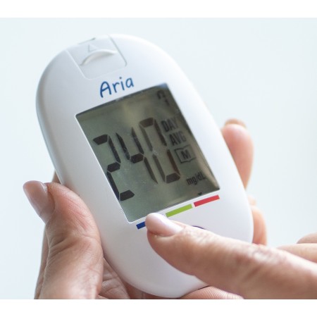 Aria BSI Complete napredni merilnik krvnega sladkorja 
