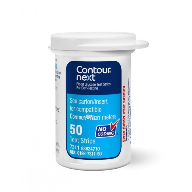 CONTOUR NEXT Testni lističi za merjenje glukoze v krvi | vsezazdravje.si