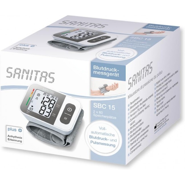 Sanitas SBC 15 zapestni merilnik krvnega tlaka | vsezazdravje.si