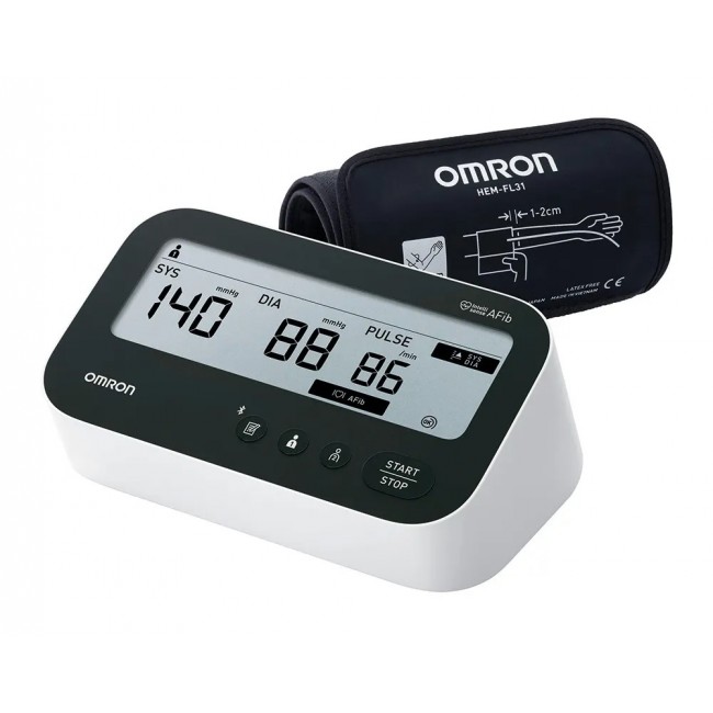 Omron M4 Connect AFib nadlaktni merilnik krvnega tlaka | vsezazdravje.si