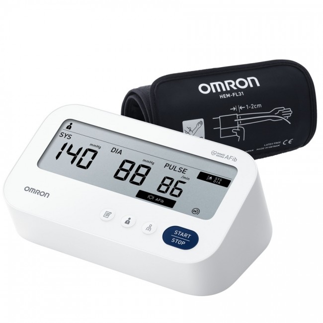 Omron M3 Comfort AFib nadlaktni merilnik krvnega tlaka | vsezazdravje.si