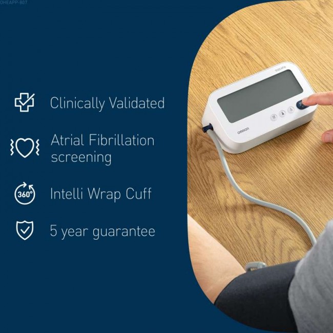 Omron M3 Comfort AFib nadlaktni merilnik krvnega tlaka | vsezazdravje.si