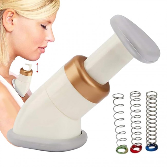 Neckline Slimmer Chin Exerciser Adjustable Neck Toning Device | vsezazdravje.si
